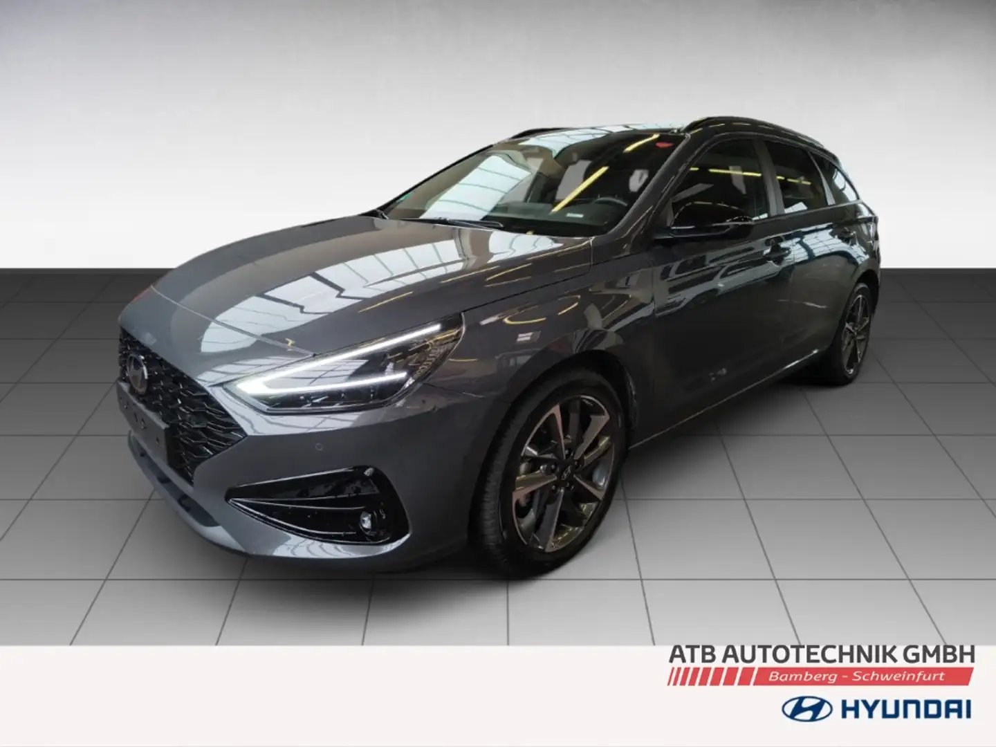 Hyundai i30 1.5 T-GDi Advantage 48V DCT El. Panodach Navi Grau - 2