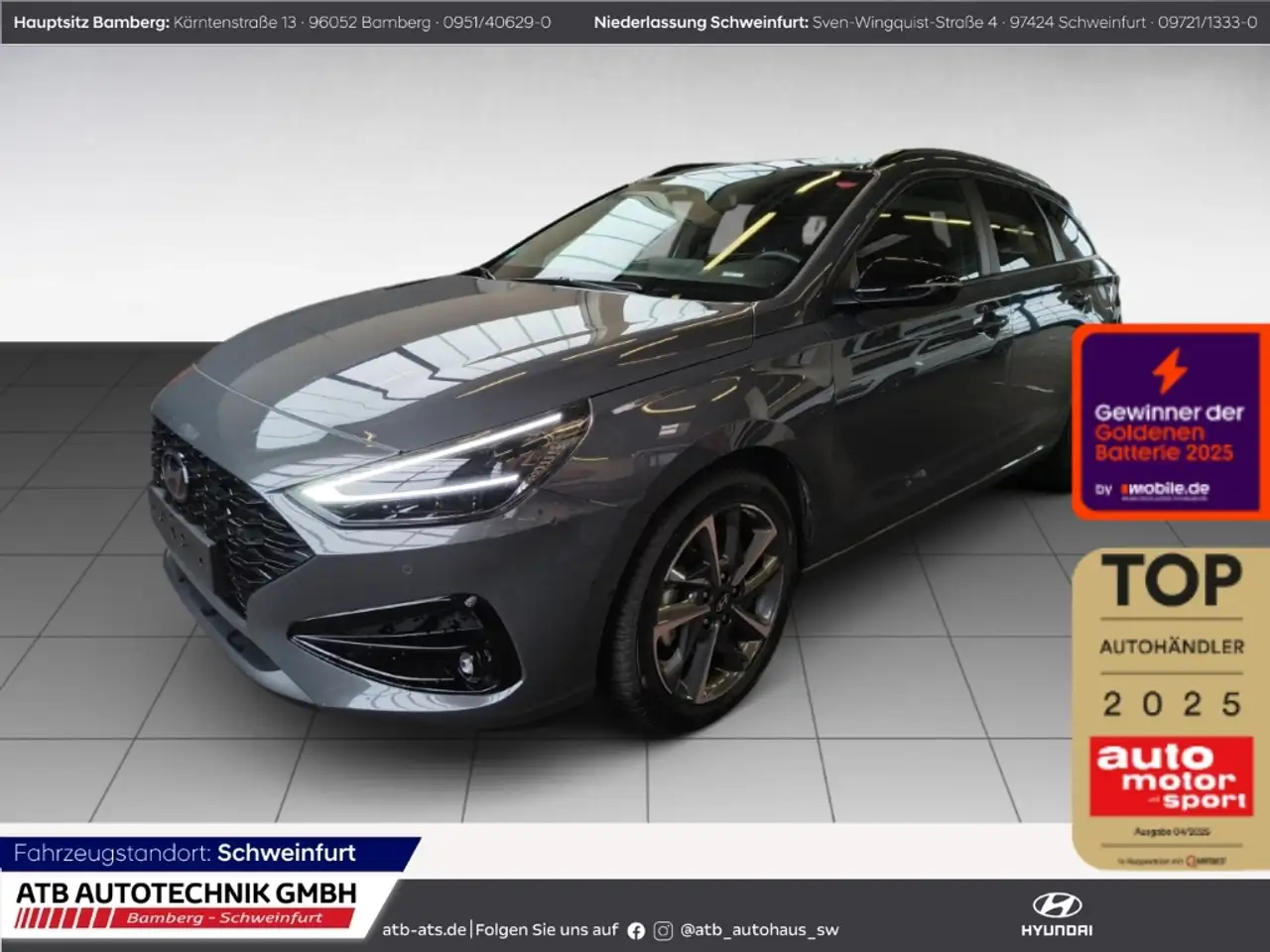 Hyundai i30 1.5 T-GDi Advantage 48V DCT El. Panodach Navi — миниатюра 1