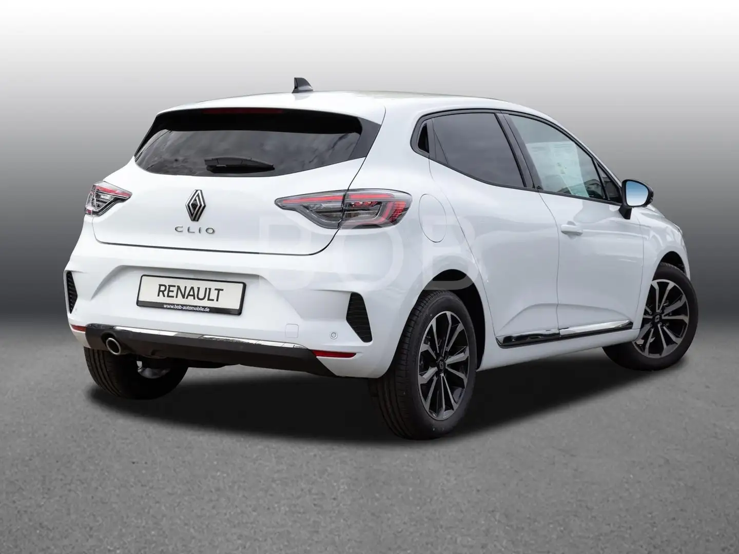 Renault Clio Techno Tce 90 Automatik 8-Fach bereift WinterP Cit Weiß - 2