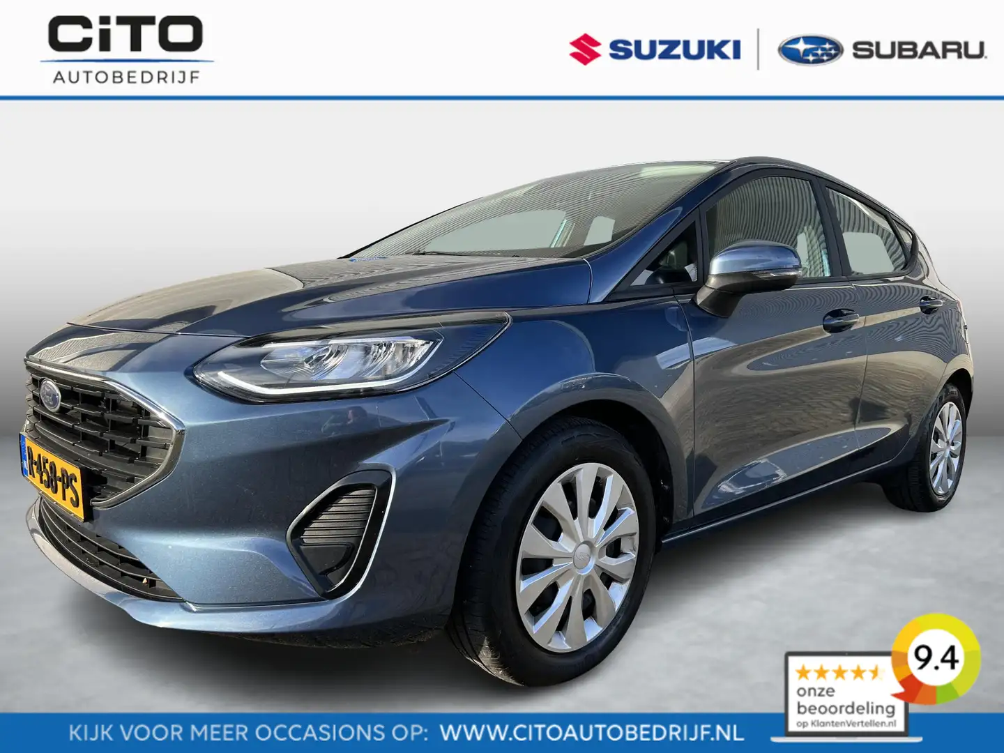 Ford Fiesta 1.0 EcoBoost Connected | Trekhaak | Lage KM-stand Blauw - 1