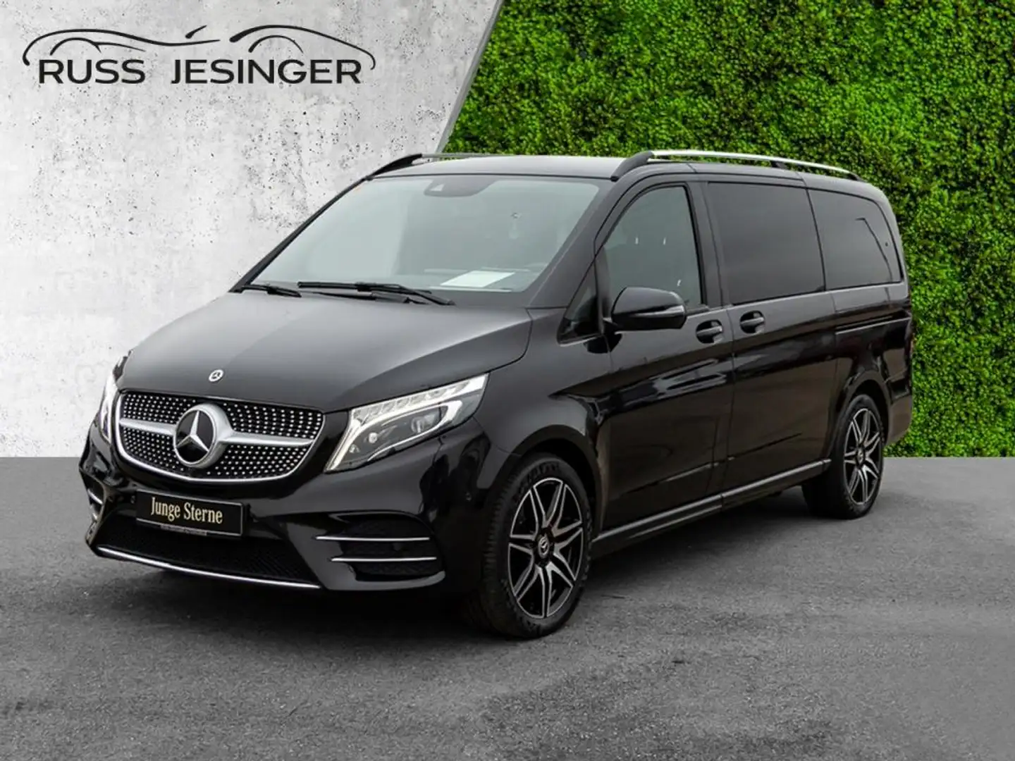 Mercedes-Benz V 300 d 4MATIC EDITION Lang *AMG*Pano*Burmester Schwarz - 2