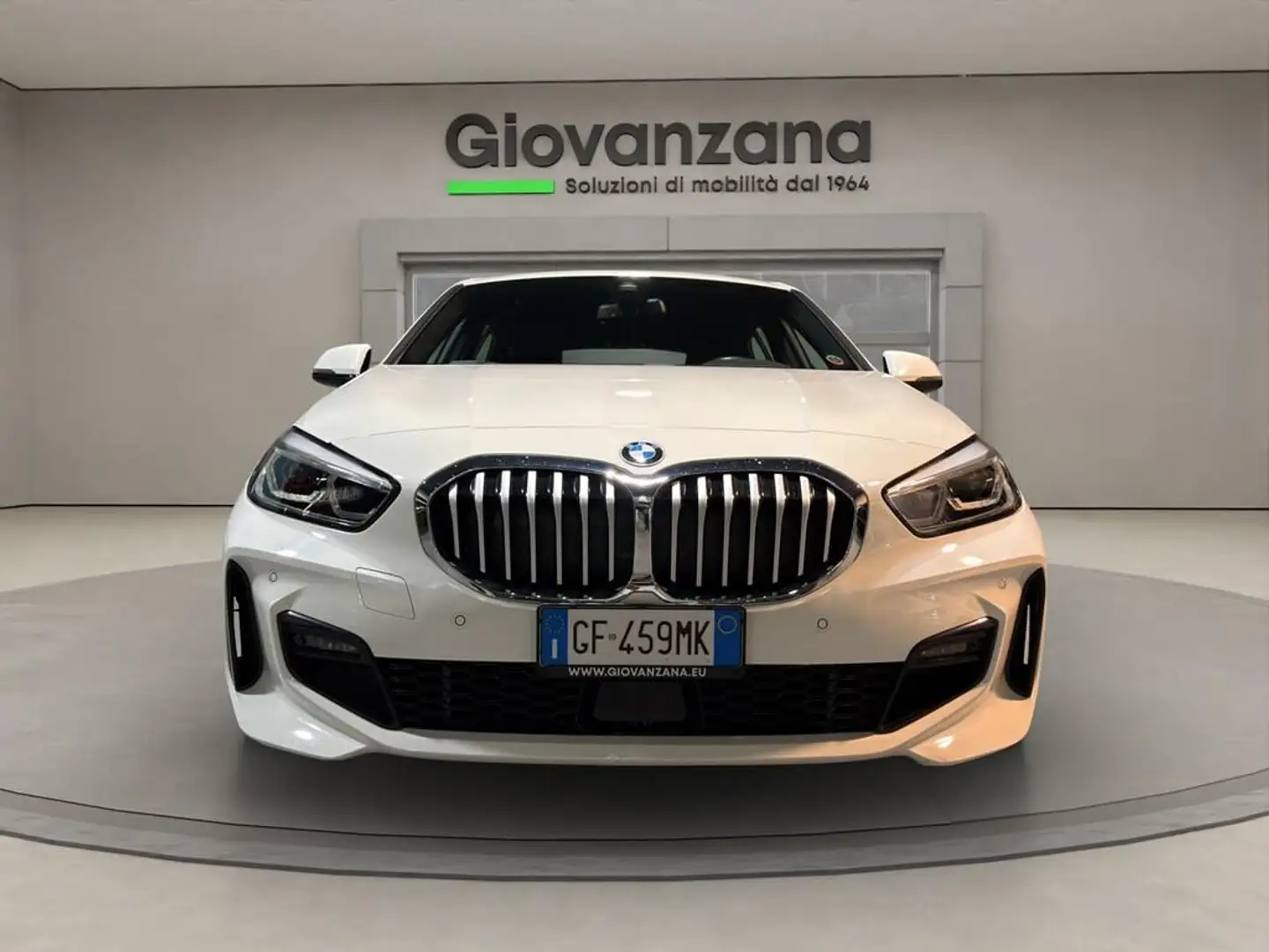 BMW 118 d Msport auto Weiß - 2