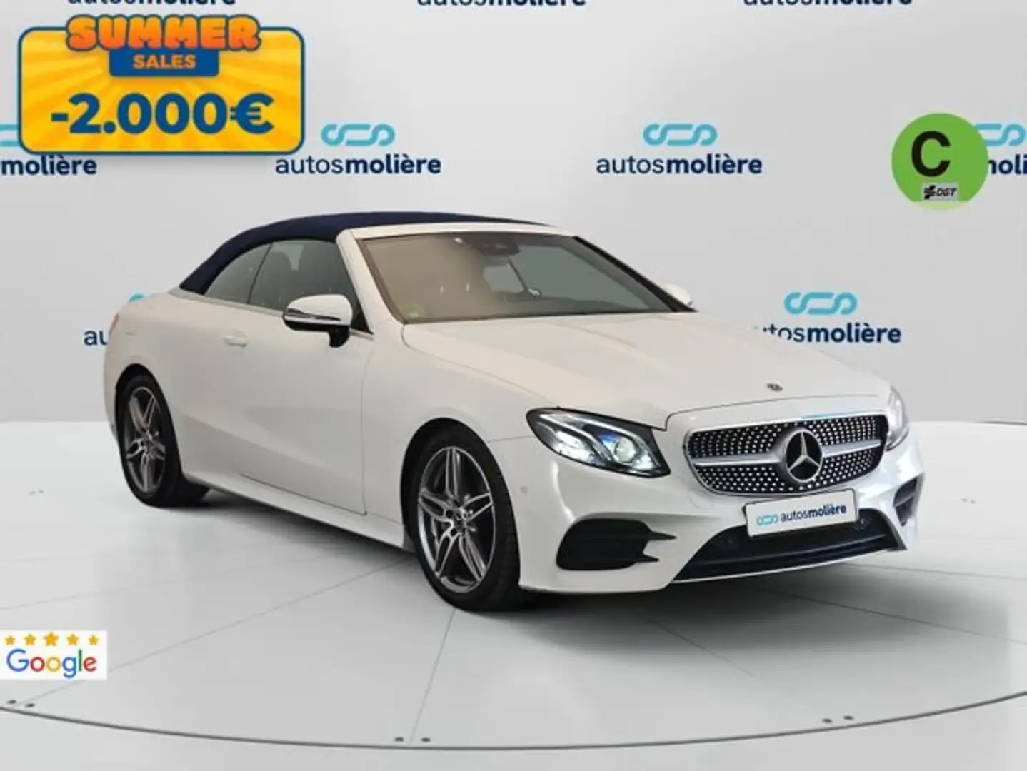 Mercedes-Benz E 200 +200+d+Cabrio+143+kW+%28194+CV%29 bijela - 2