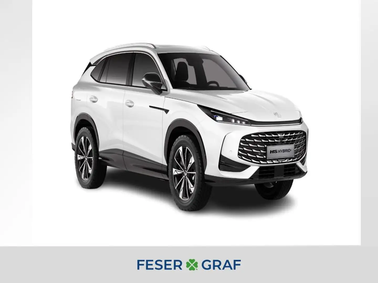 MG HS Luxury Hybrid+ *Preis nur mit Finanzierung* Blanc - 1