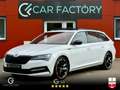 Skoda Superb 2.0 TDI 200 DSG 4x4 Sportline 1ère Main Attelage Virtual Cockpit Toit ouvrant Blanc - thumbnail 1