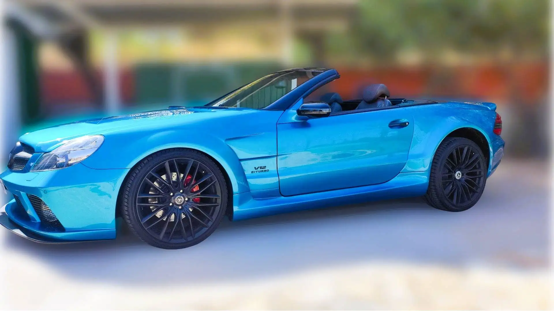 Mercedes-Benz SL 65 AMG BLACK SERIES Blau - 1