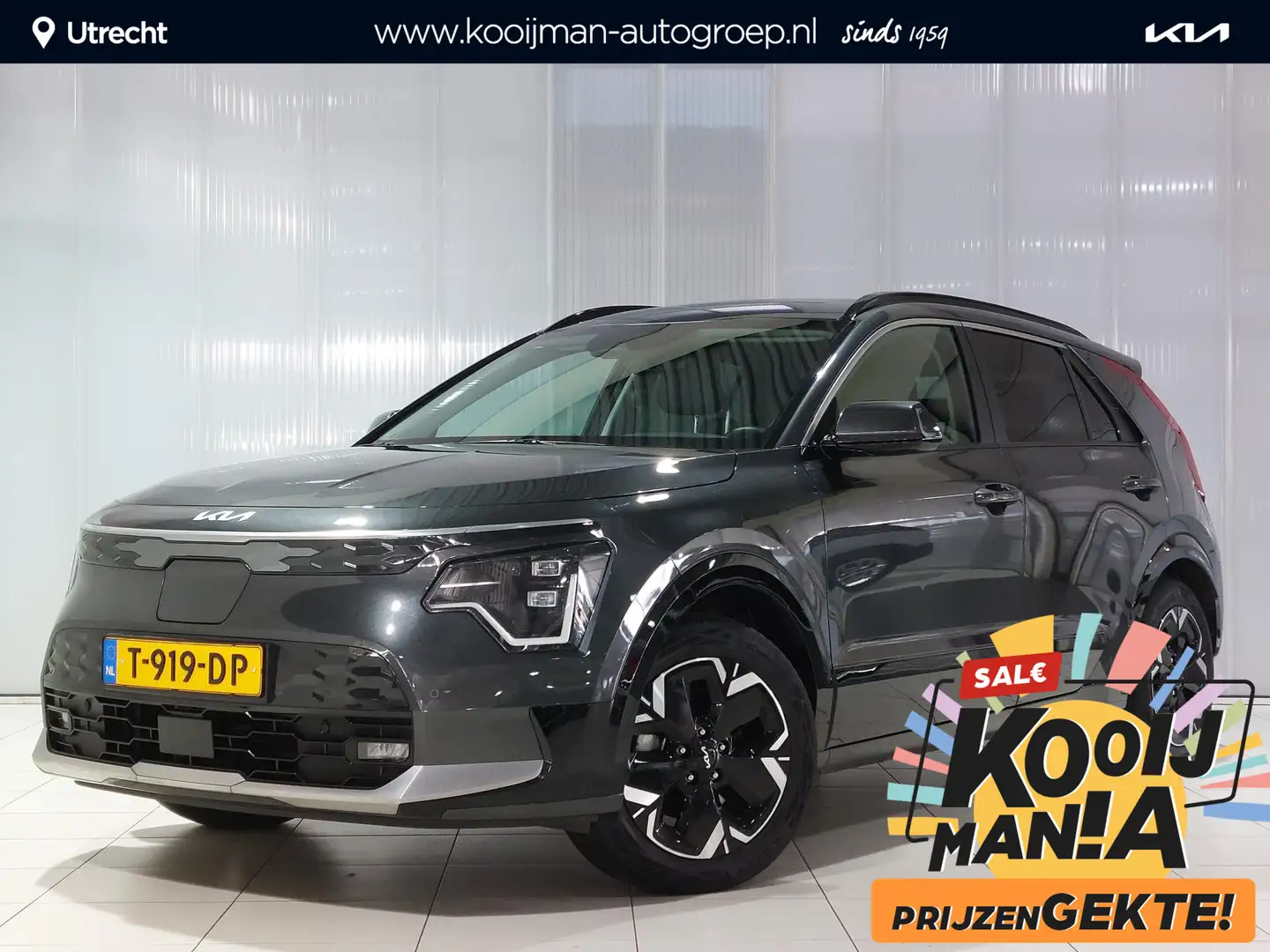 Kia e-Niro EV DynamicPlusLine 64.8 kWh Nederlandse auto. Zeer Grijs - 1