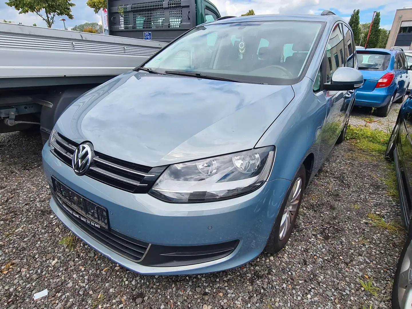 Volkswagen Sharan Comfortline BMT 7 Sitze Grau - 2