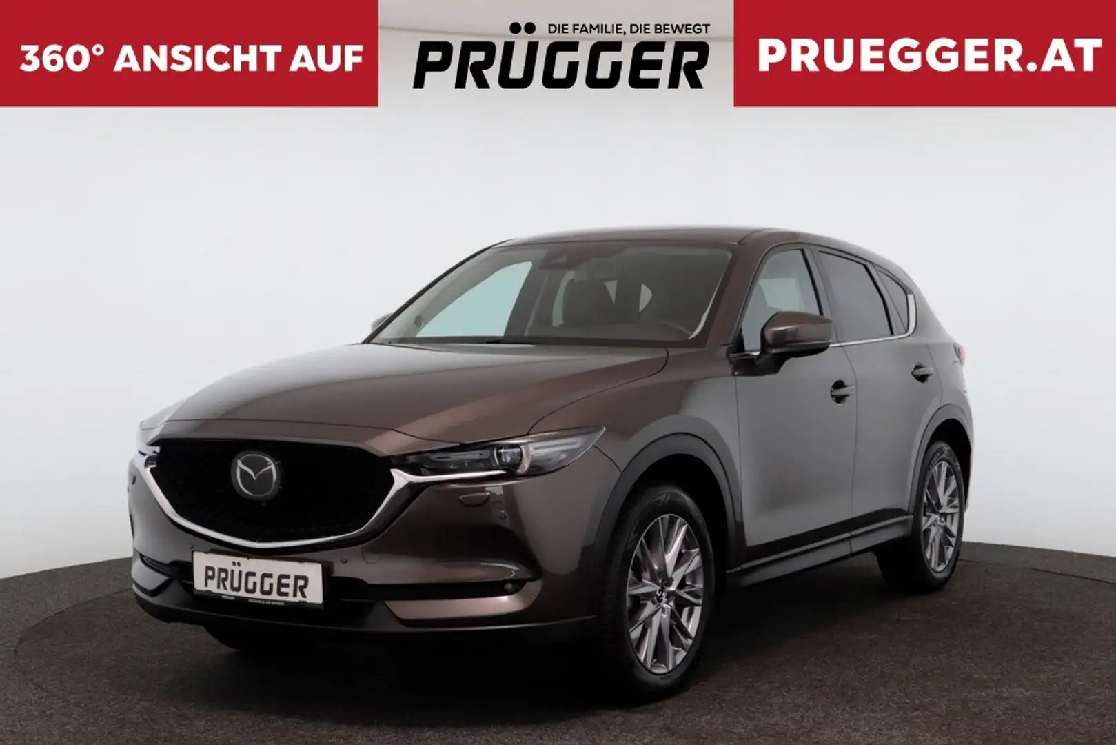 Mazda CX-5 Revolution Top AWD Autom NAVI LED HUD BOSE AHV Gris - 1