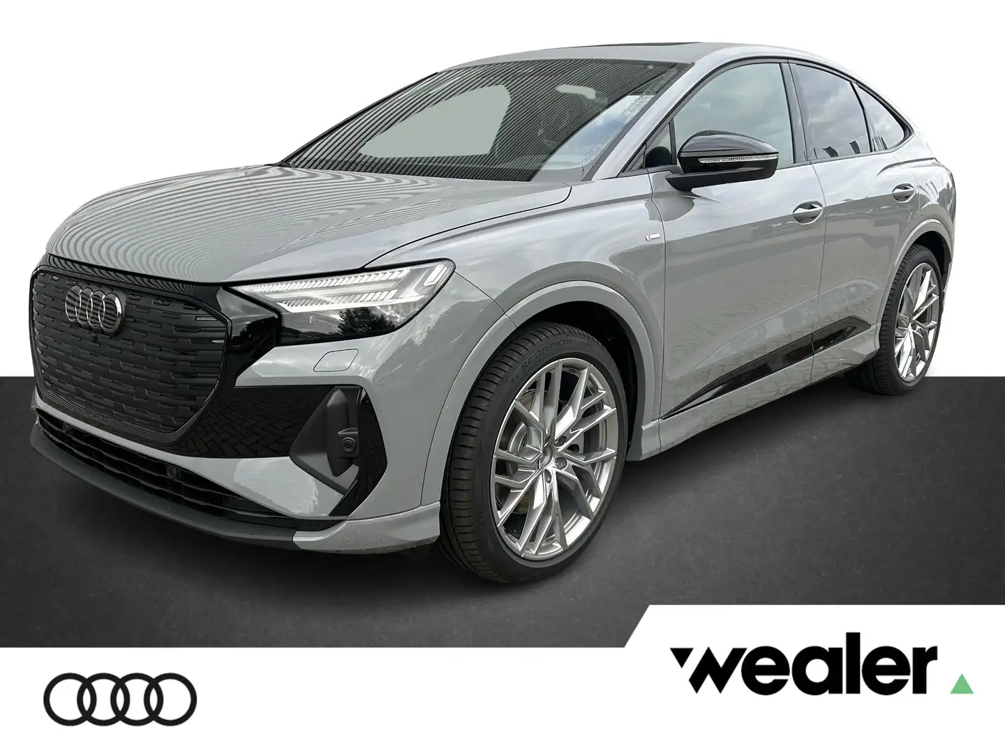 Audi Q4 e-tron Sportback S edition Competition e-tron 45 82 kWh 2 Grijs - 1