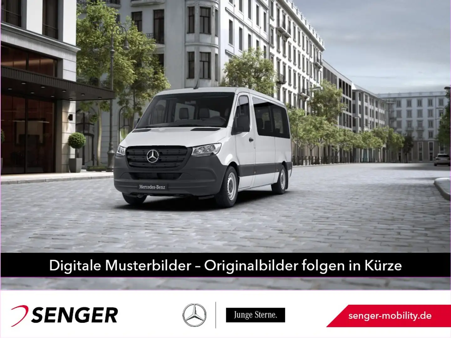 Mercedes-Benz Sprinter 316 CDI Tourer L2H2 MBUX AHK Weiß - 1