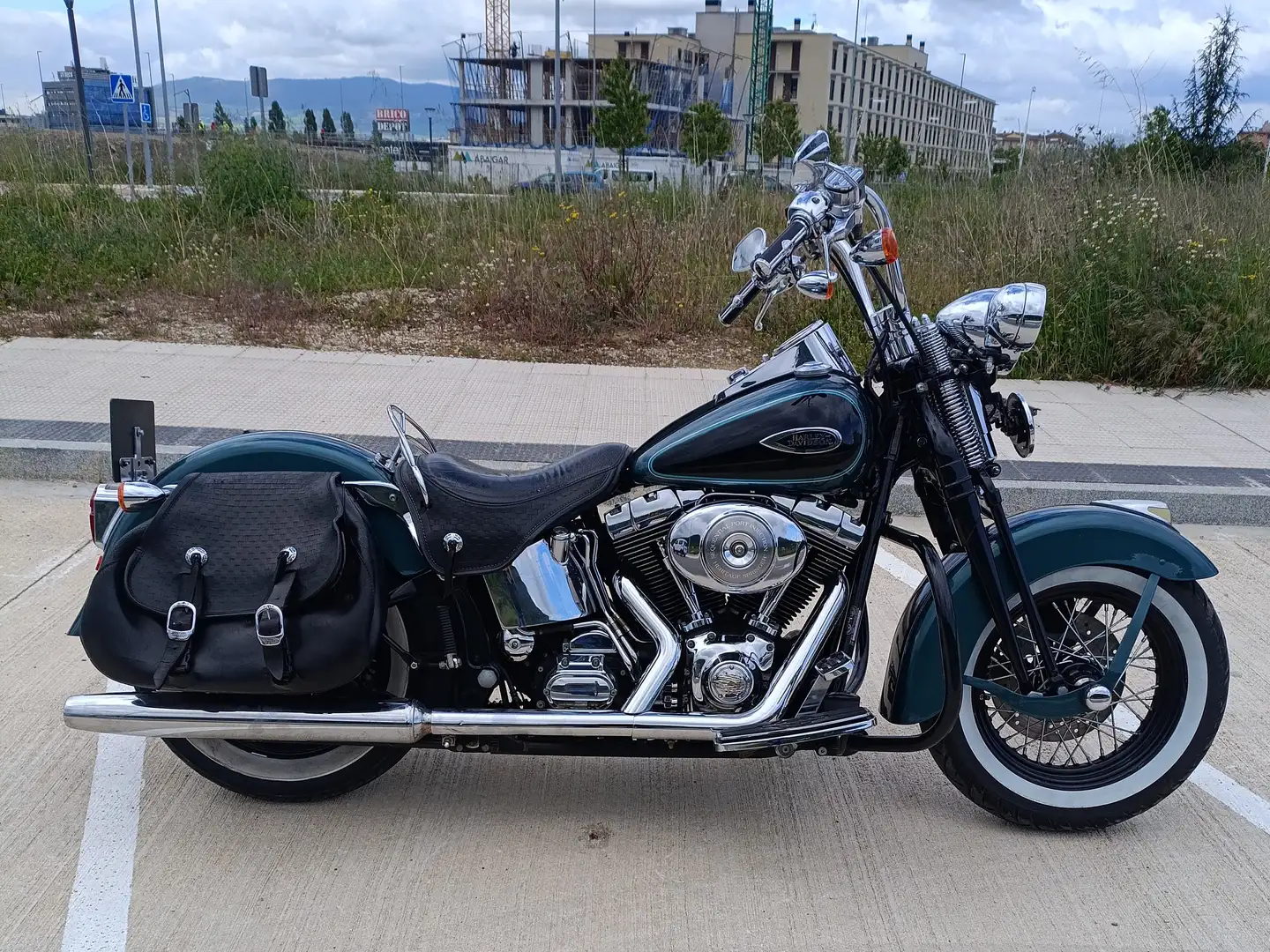 Harley-Davidson Heritage Springer Zelená - 1