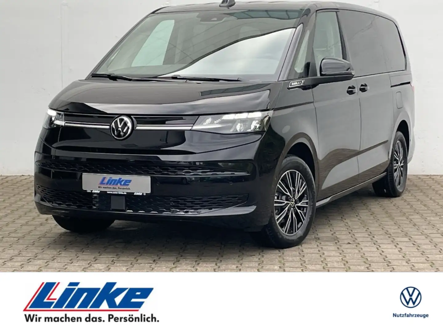 Volkswagen T7 Multivan LÜ/Vis-a-Vis/TravelA/el.Tür/KAM/AHK/1,99% Schwarz - 1