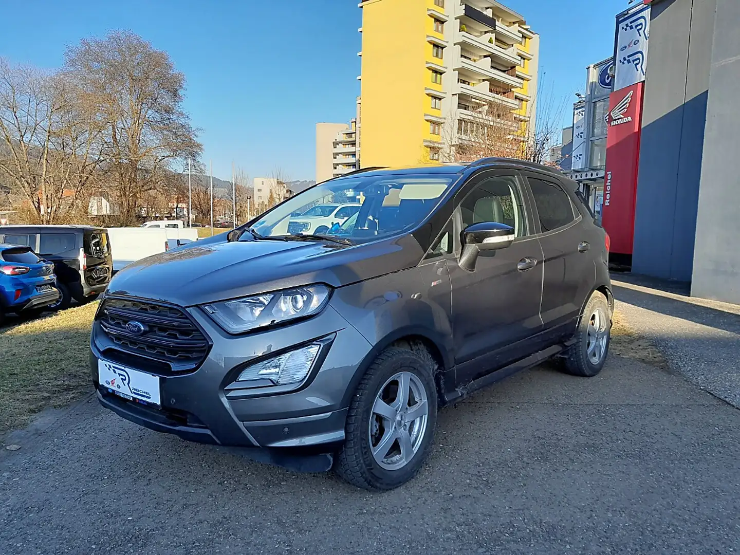 Ford EcoSport 1,0 EcoBoost ST-Line Grau - 2
