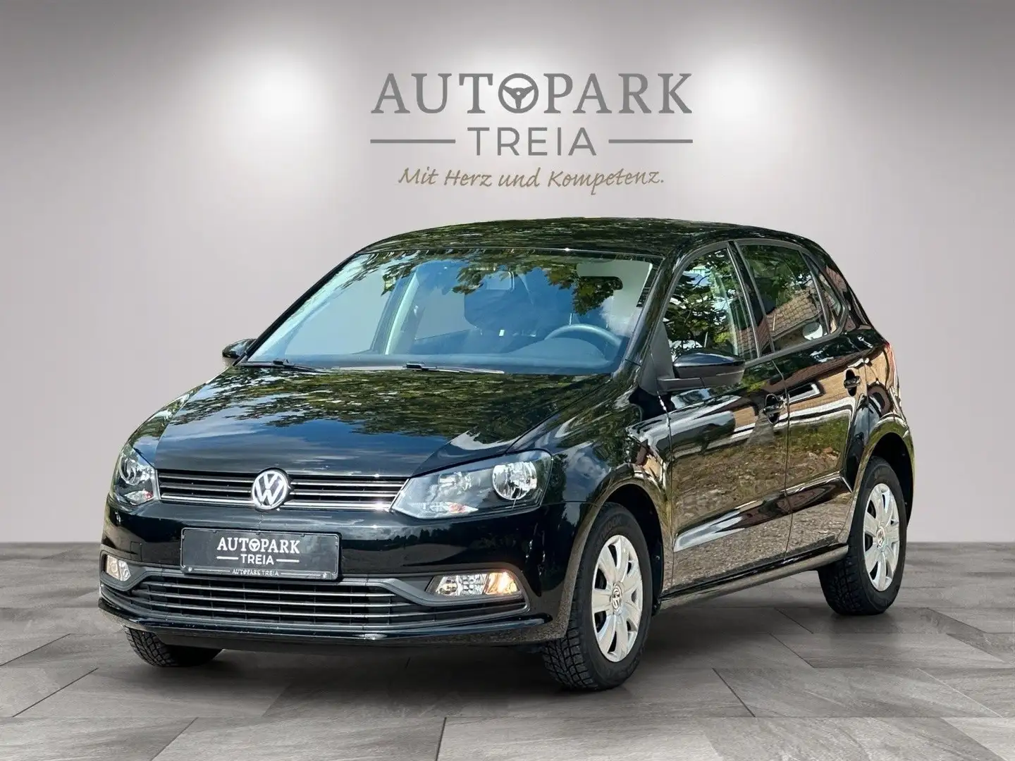 Volkswagen Polo V Trendline (KLIMA-AUX-TÜV-WENIG KM) Schwarz - 1