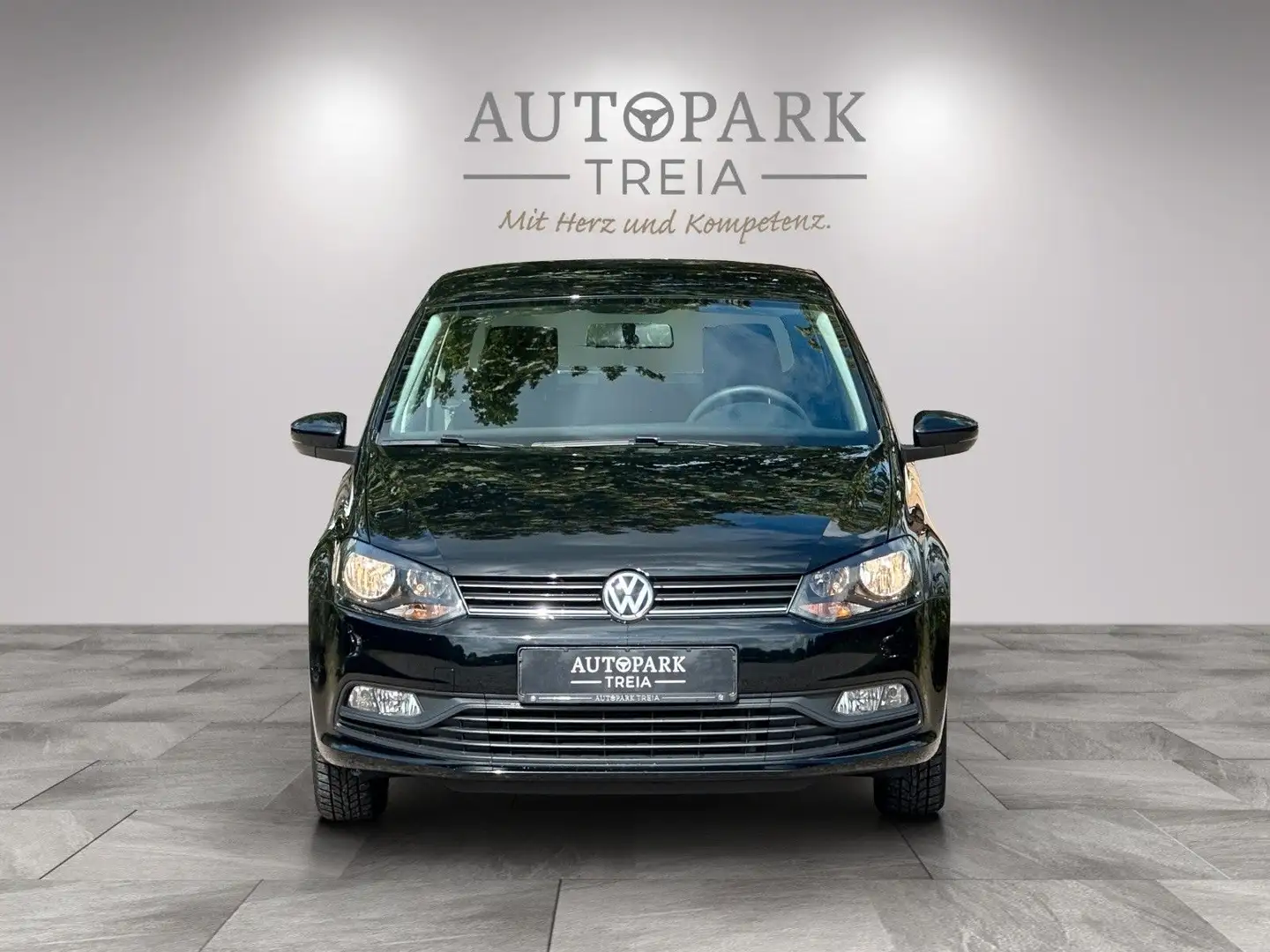 Volkswagen Polo V Trendline (KLIMA-AUX-TÜV-WENIG KM) Schwarz - 2