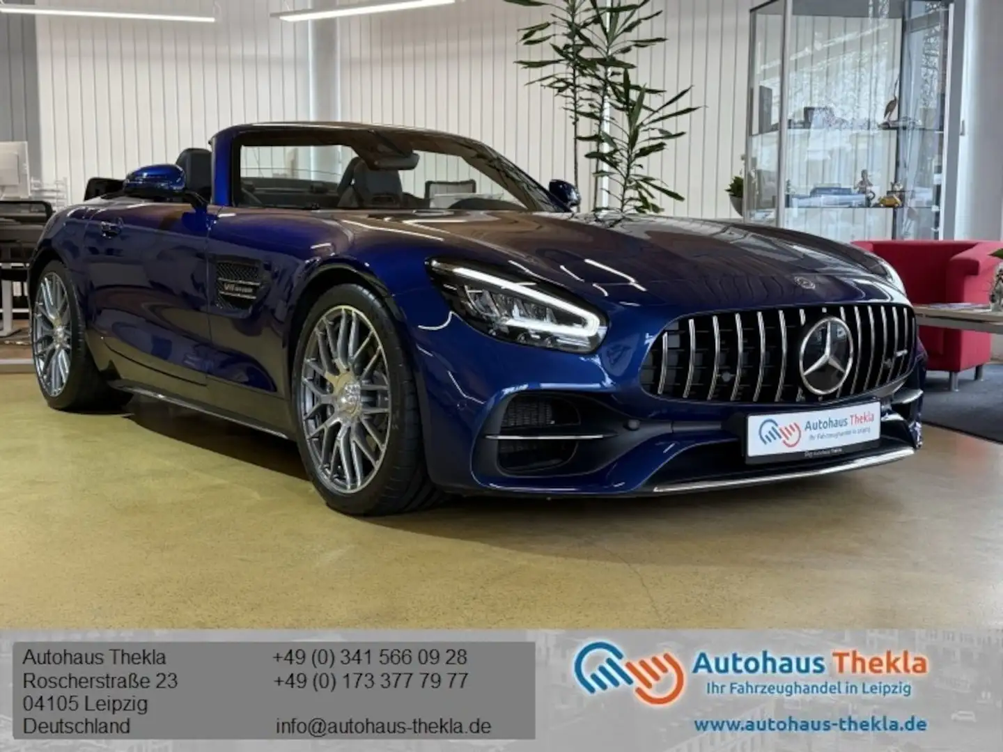 Mercedes-Benz AMG GT Roadster,Burmester,Memory,Totw.,Digital Bleu - 1