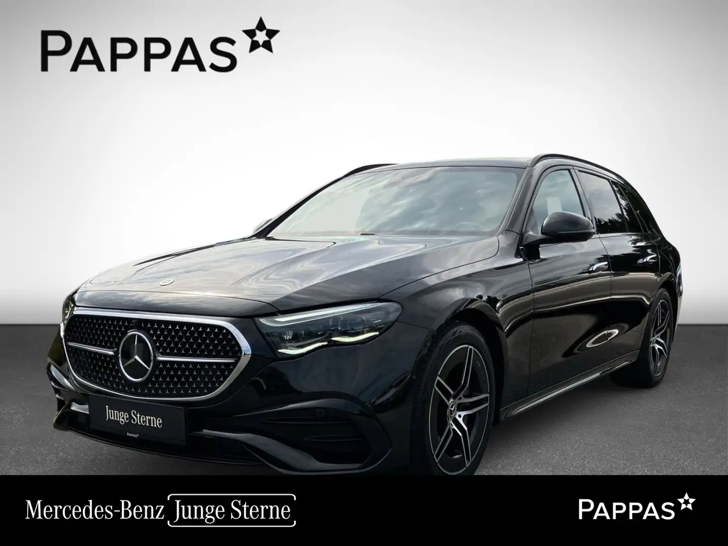 Mercedes-Benz E 220 d 4MATIC T-Modell Distr PTS SHZ Navi Pano Schwarz - 1