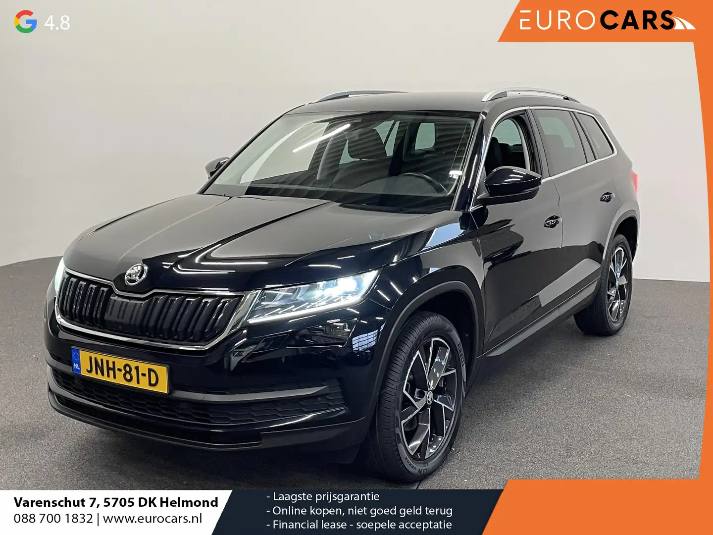 Skoda Kodiaq 1.5 TSI Sportline Business Airco ECC Navi Carplay Noir - 1