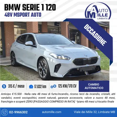 BMW 120 120 48V MSport auto *NON VINCOLATO A FINANZIAMENTO*