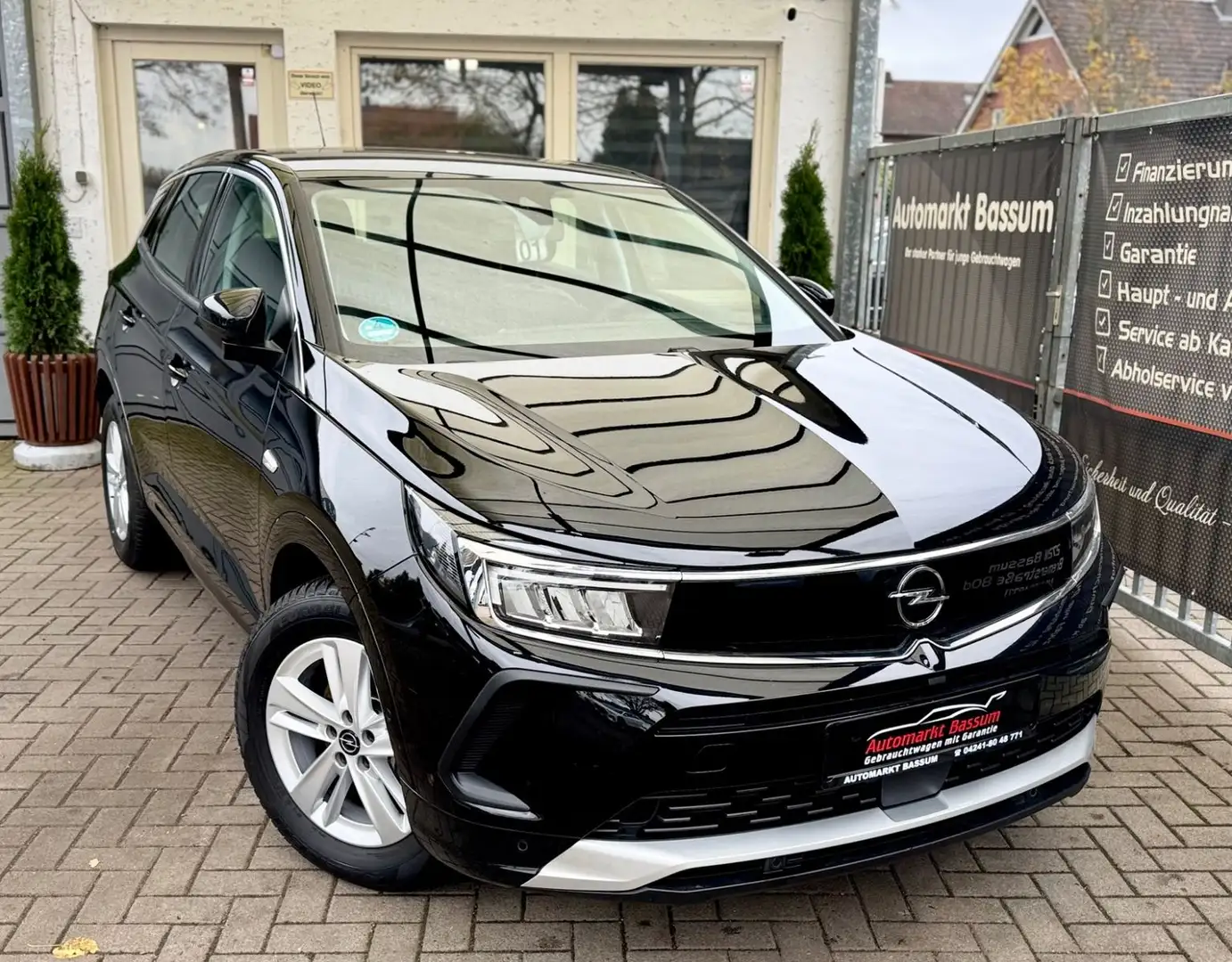 Opel Grandland X ENJOY |LED| RKam| Carplay|Leder Schwarz - 1