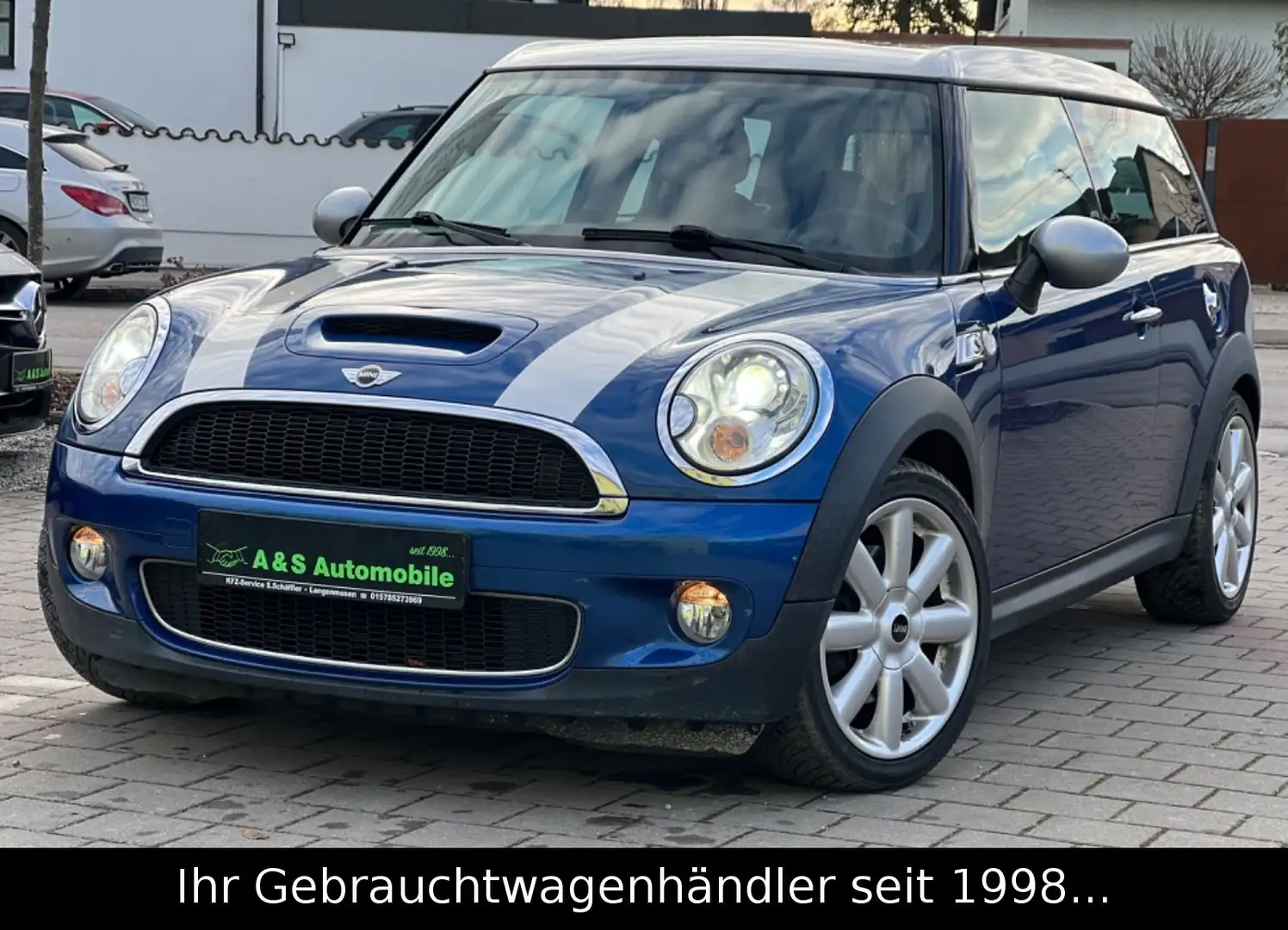 MINI Cooper S Clubman 1.6 *BI-XENON/PDC/T.LEDER/SPORT Blau - 1
