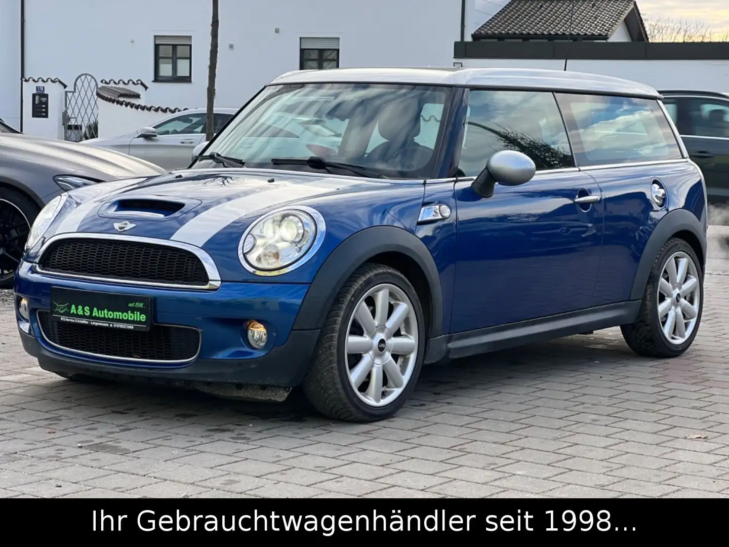 MINI Cooper S Clubman 1.6 *BI-XENON/PDC/T.LEDER/SPORT Blau - 2