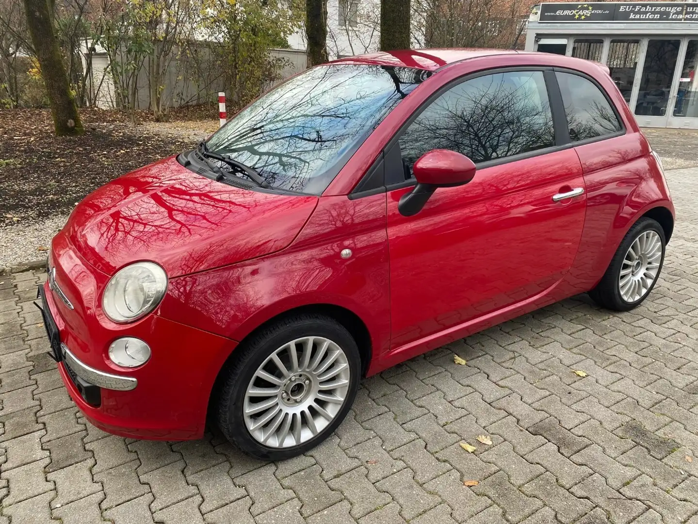 Fiat 500 1.2 Sport TÜV 12.2026+ALU+AHK+Klima! Rouge - 2