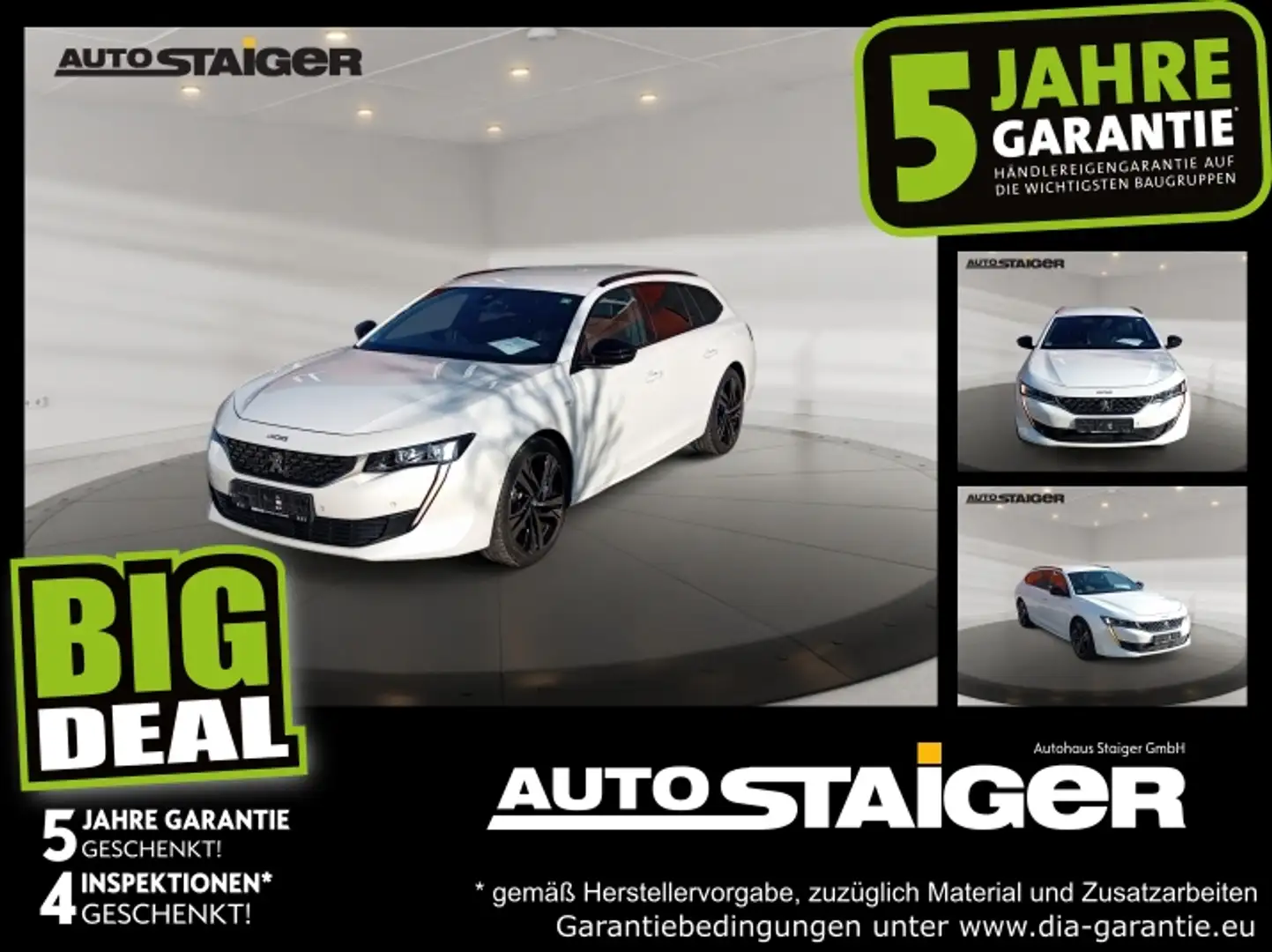 Peugeot 508 SW GT 130 HDI *el.Heckklappe*Navi*LED*SHZ* Weiß - 1