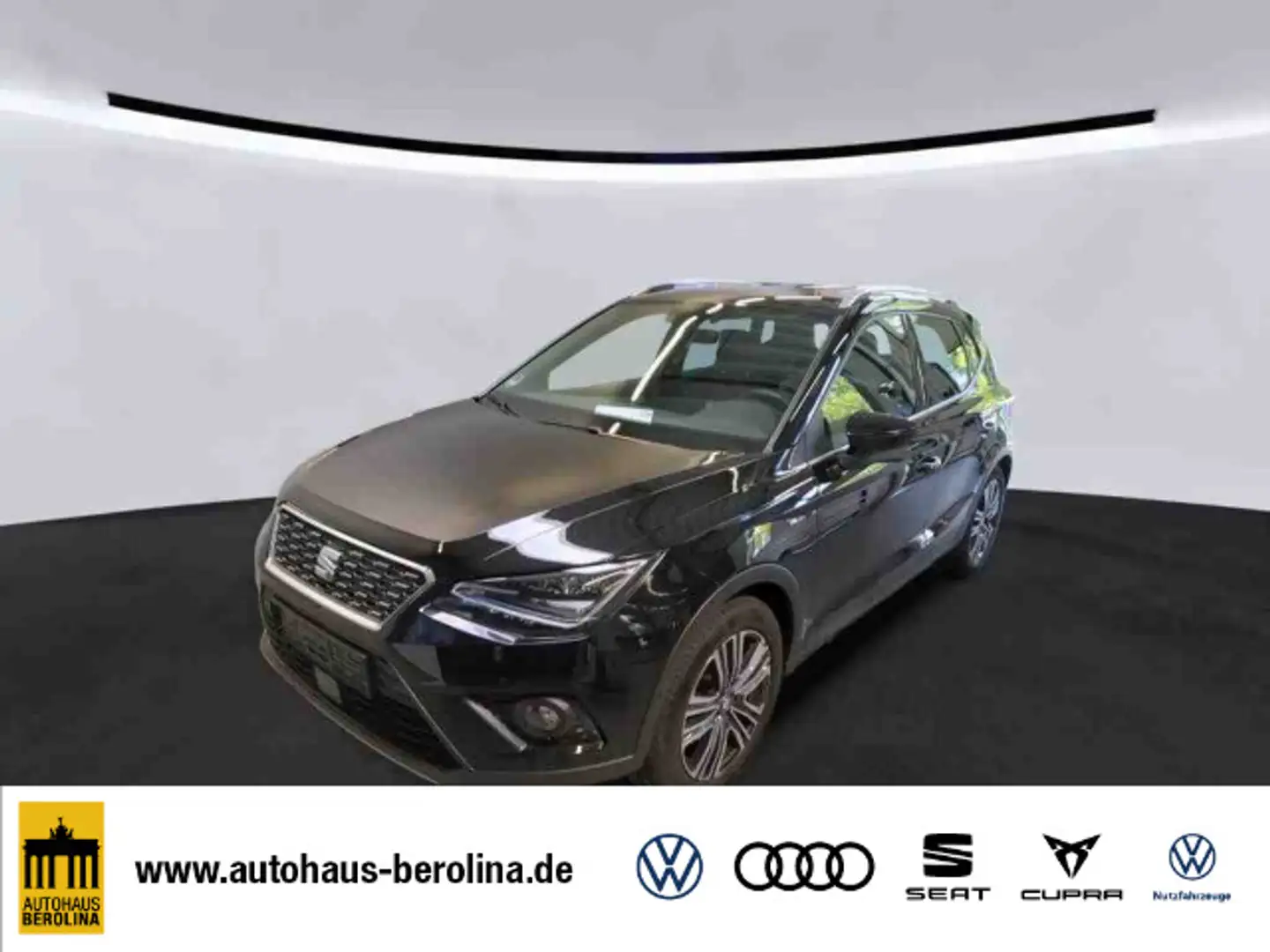 SEAT Arona 1.5 TSI Xcellence DSG *BEATS*Vision+*NAV* Schwarz - 1