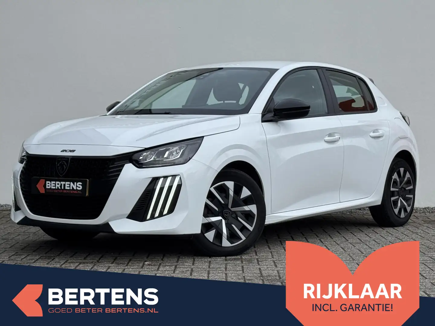 Peugeot 208 1.2 PT 100 Active | Prijs is rijklaar Weiß - 1