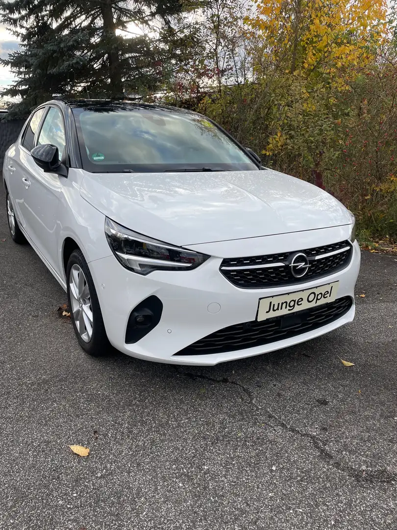 Opel Corsa Elegance,180°Kamera, Automatik, Allwetterr. Weiß - 1