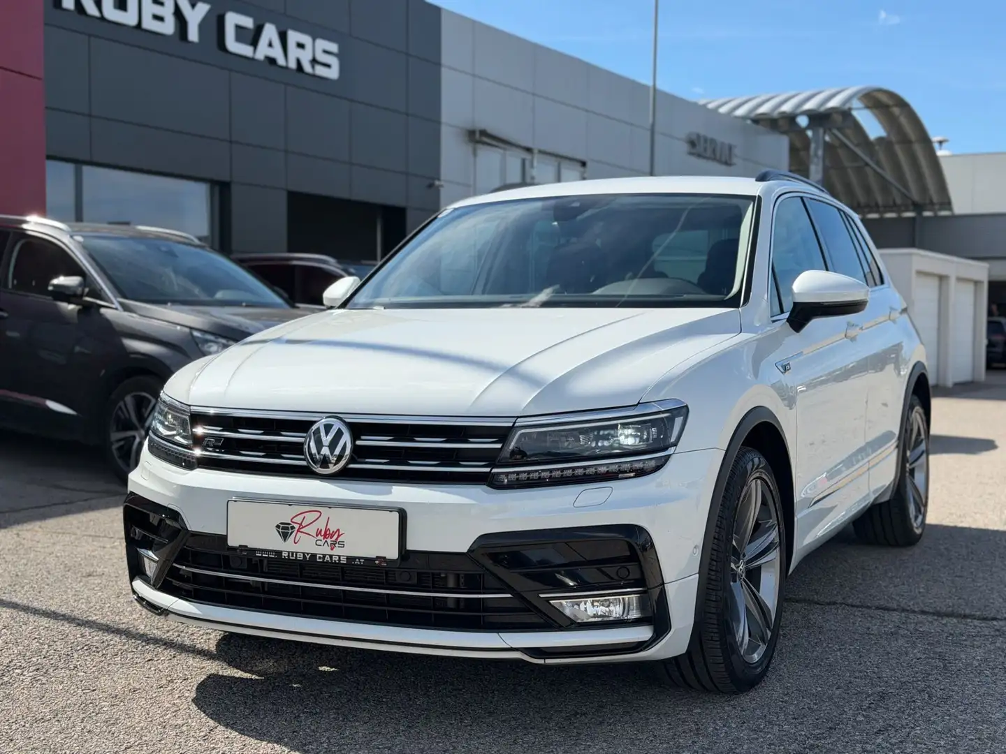 Volkswagen Tiguan 2.0 TDI BMT Rline 4Motion *1. Besitz ZR NEU* Weiß - 2