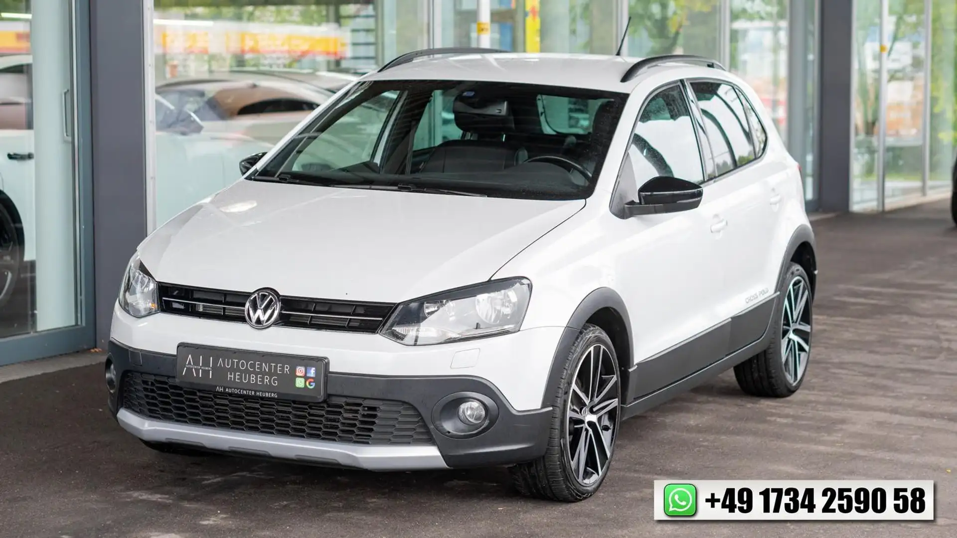 Volkswagen Polo CrossPolo*1.HAND*TÜV NEU*TEMP*SHZ*KLIMA Weiß - 1