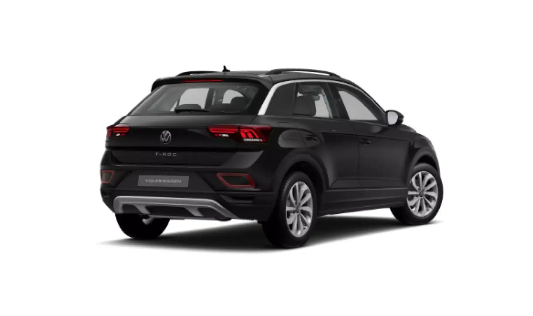 Volkswagen T-Roc Life 1.5 TSI DSG*NAVI*STDHZG*ASG*ACC*SHZ*1 Schwarz - 2
