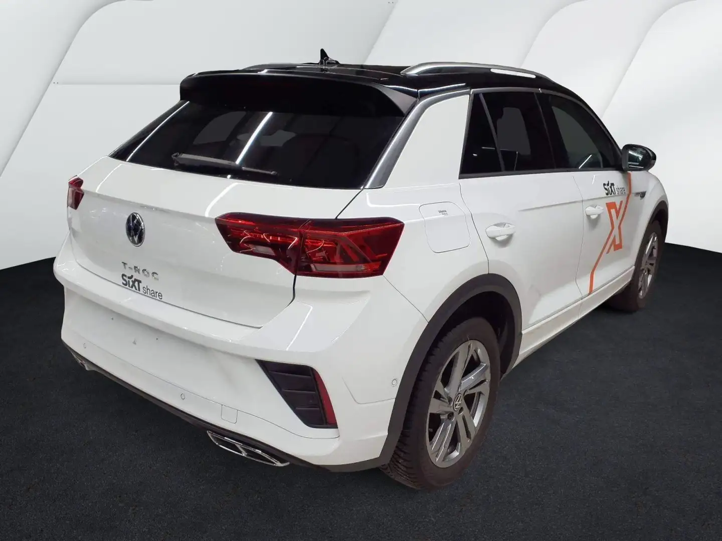 Volkswagen T-Roc 1.5 TSI DSG R-Line Navi LEDPlus DAB+ Front Weiß - 2