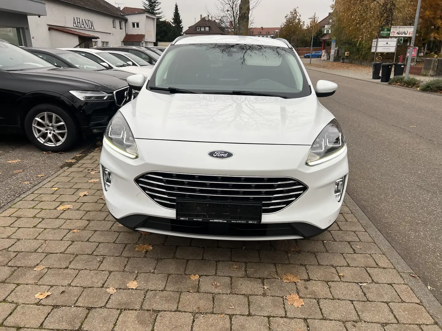 Ford Kuga TCDI Titanium 1 Hand navi Weiß - 2