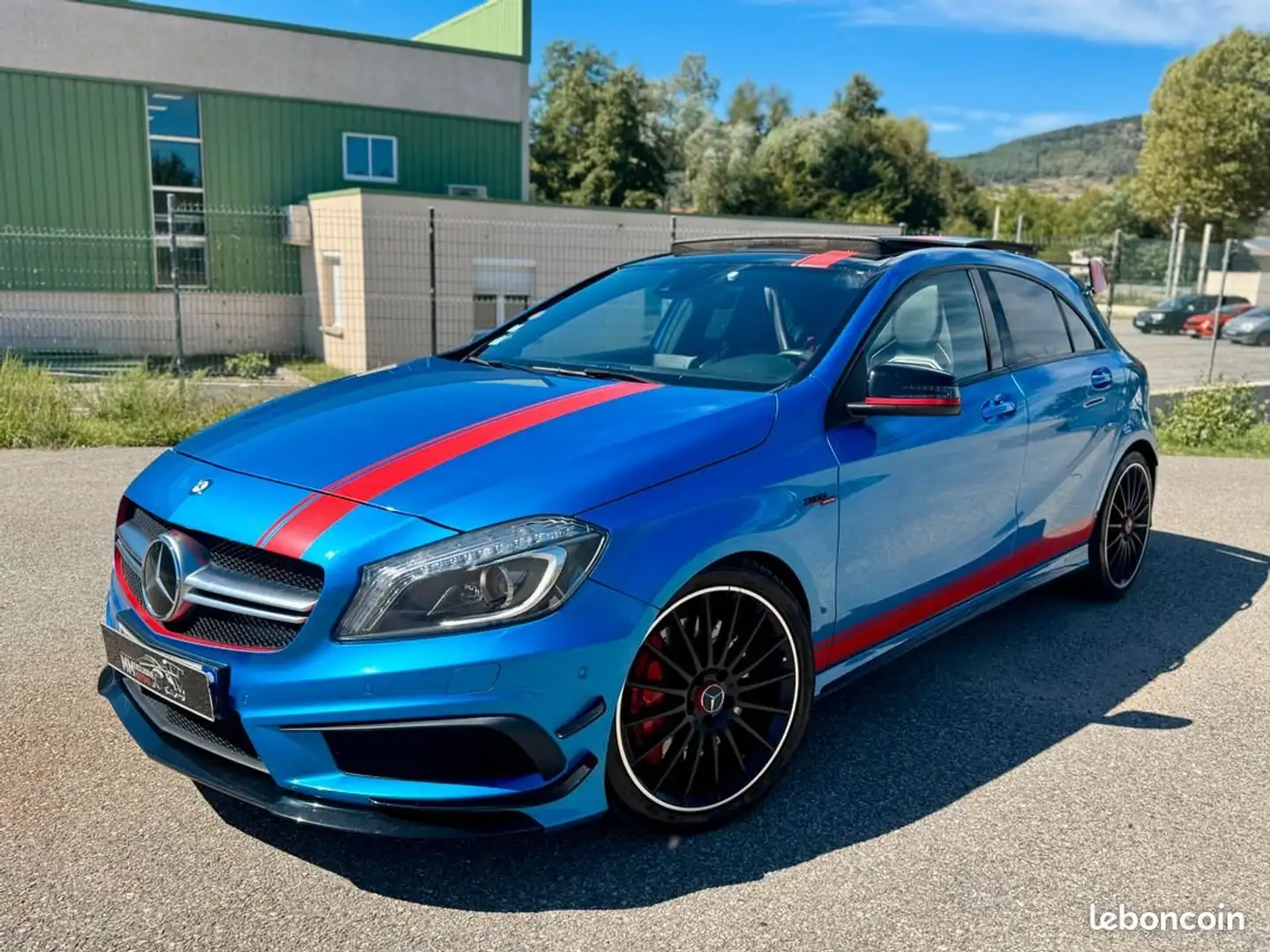 Mercedes-Benz A 45 AMG Classe A 45 AMG 4-Matic Speedshift DCT A Blauw - 1