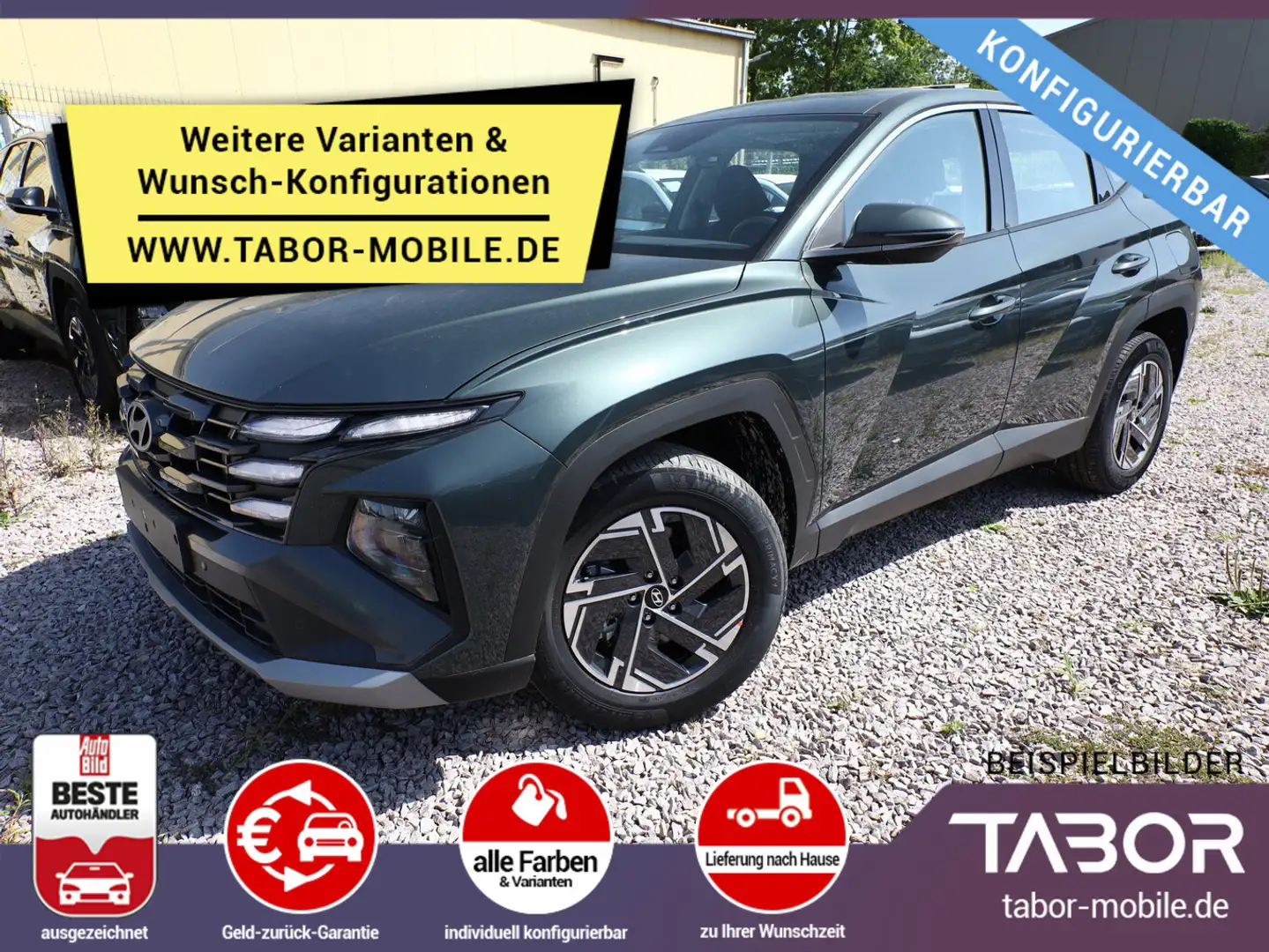 Hyundai TUCSON 1.6 T-GDI HEV 215 Select VollLED Nav Kam Rot - 1