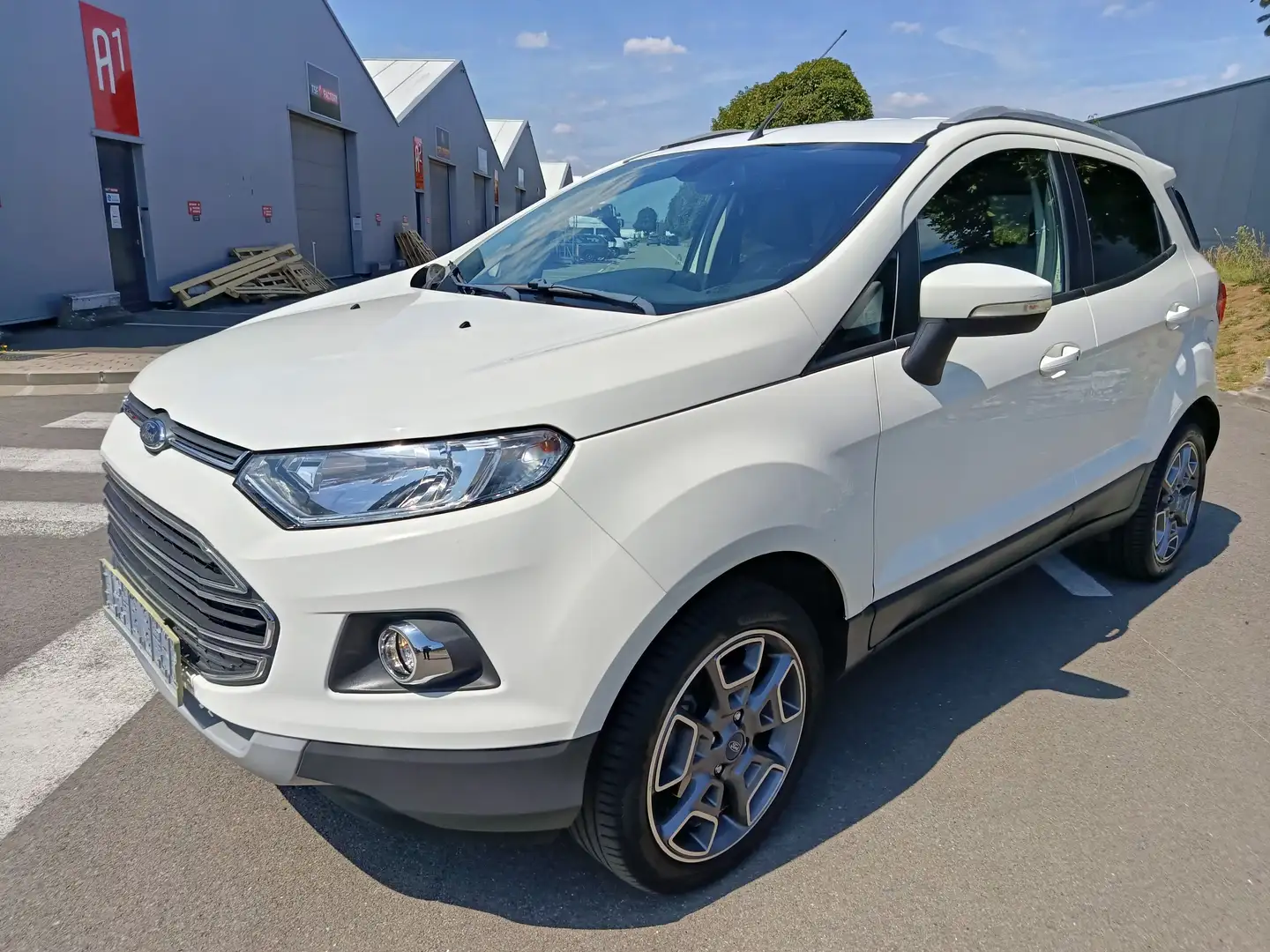 Ford EcoSport Ecosport 1.5 TDCi 4x2 Titanium S Blanc - 1