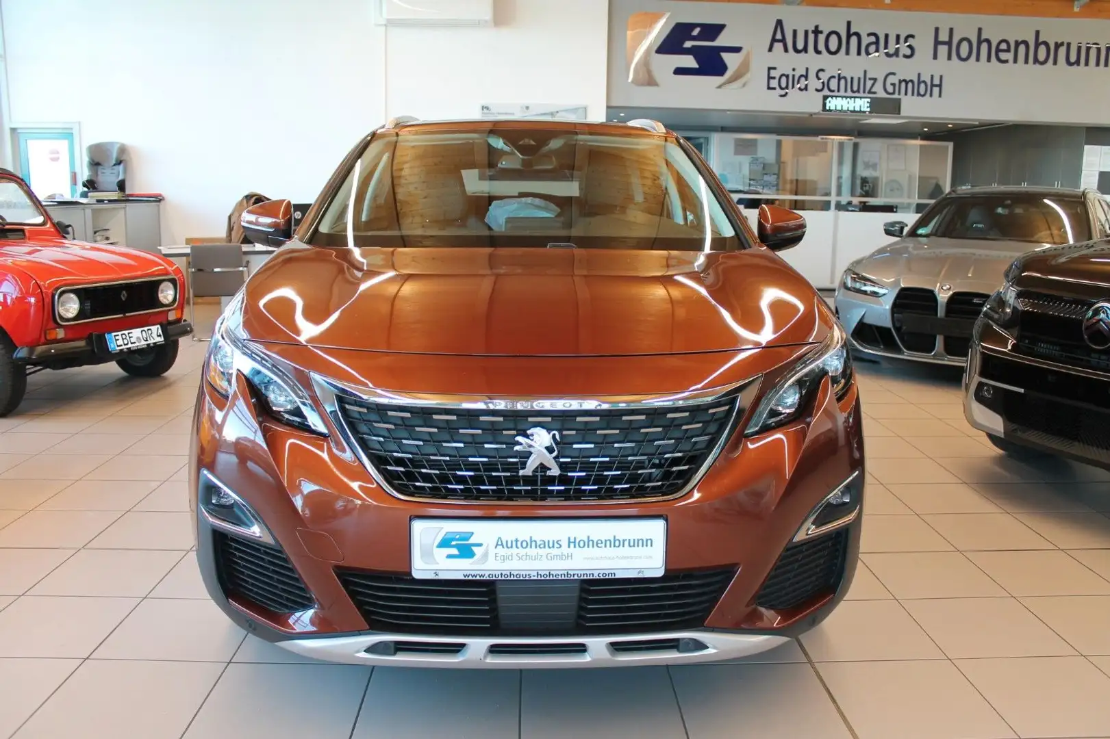 Peugeot 3008 Allure BlueHDi130 EAT6 Brun - 2