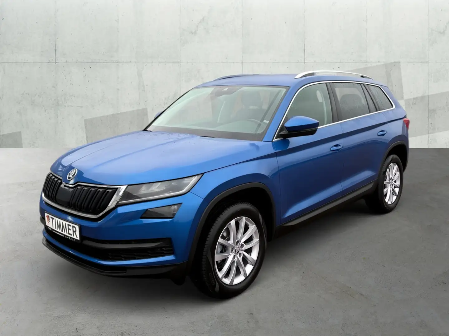 Skoda Kodiaq 1.5 TSI DSG STYLE +AHK +LED +RKAM +NAVI +SHZ +18" Bleu - 2