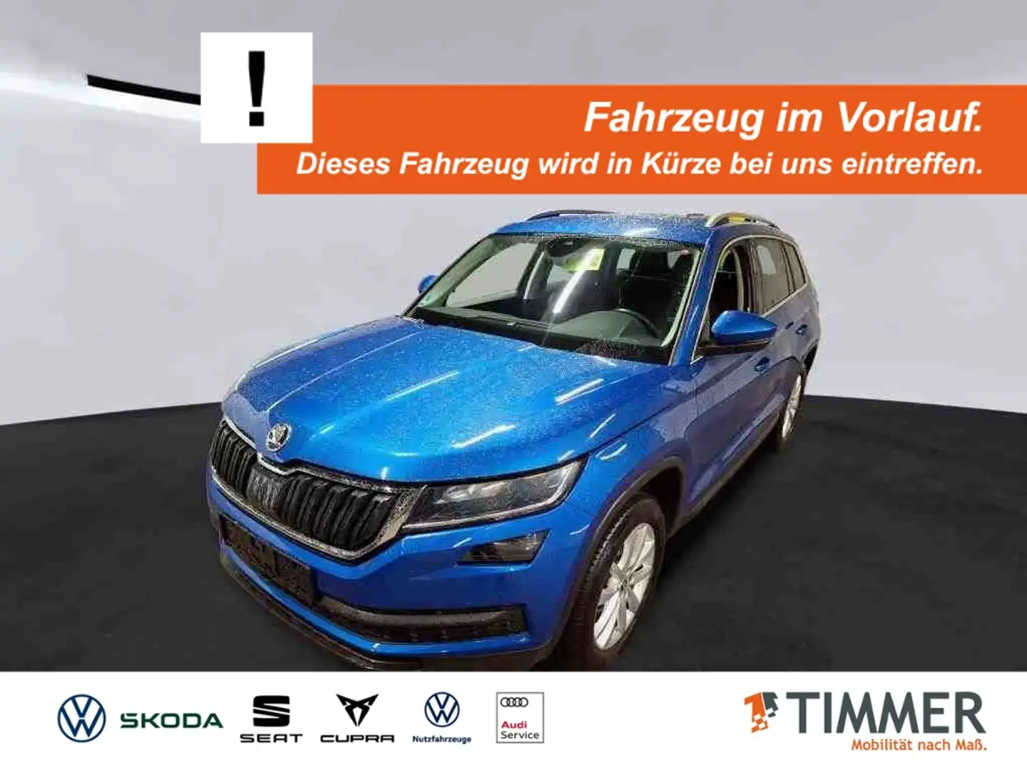 Skoda Kodiaq 1.5 TSI DSG STYLE +AHK +LED +RKAM +NAVI +SHZ +18" Blau - 1