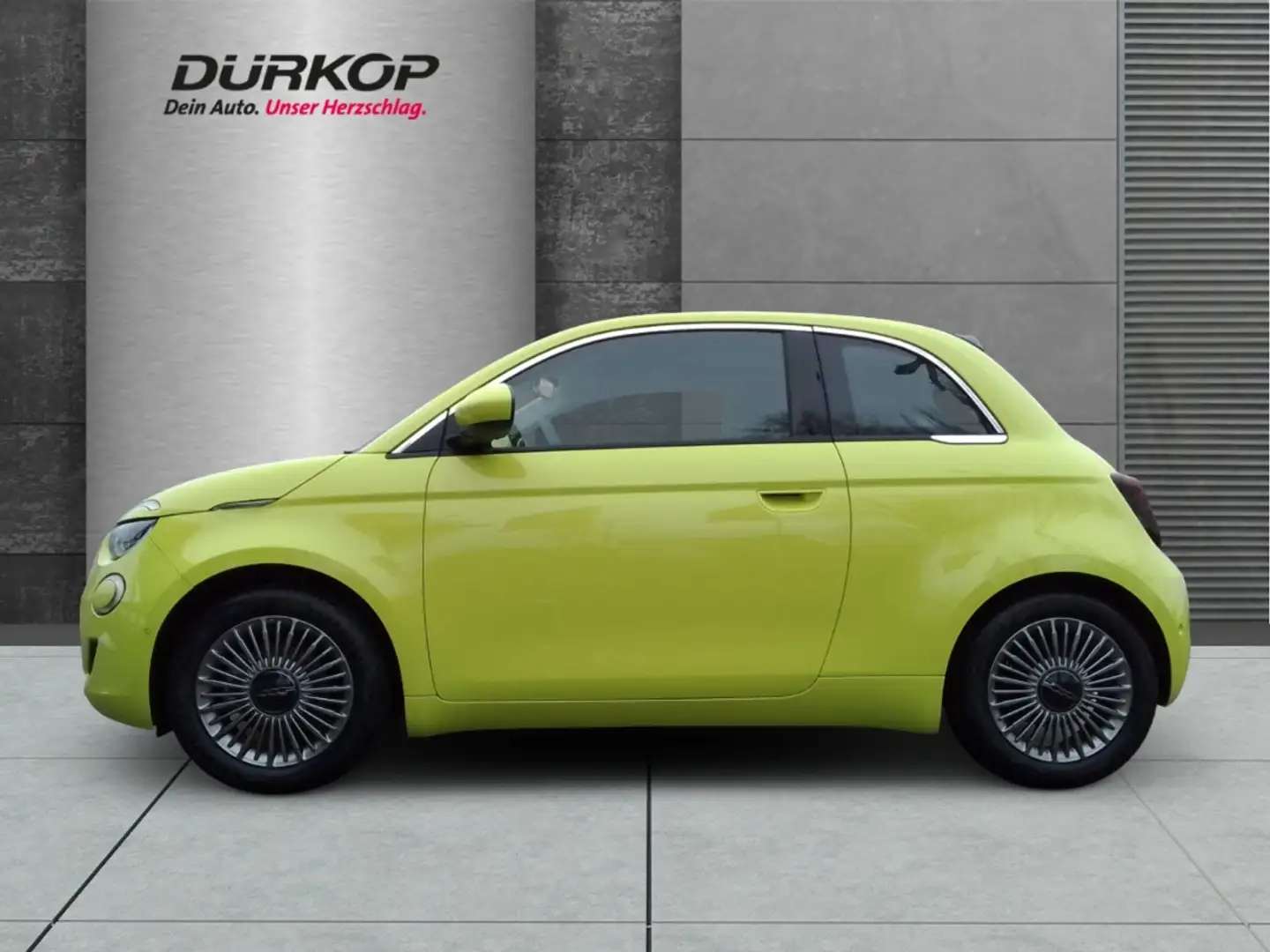 Fiat 500e Leasingaktion Komfort&Style-Paket 360 Kamera LED A Jaune - 2