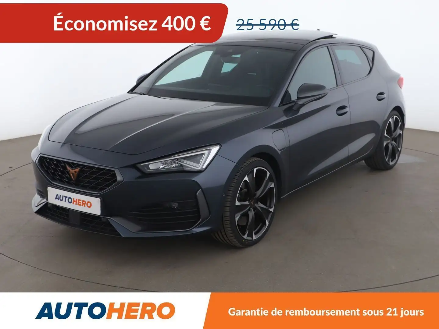 CUPRA Leon 1.4 e-HYBRID VZ DSG6 Gris - 1
