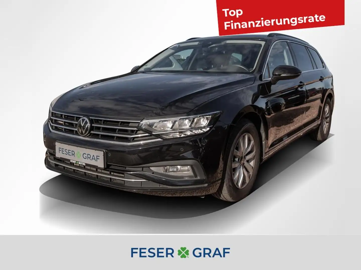 Volkswagen Passat Variant 2.0 TDI Business Kamera/AHK/ACC/ Noir - 1
