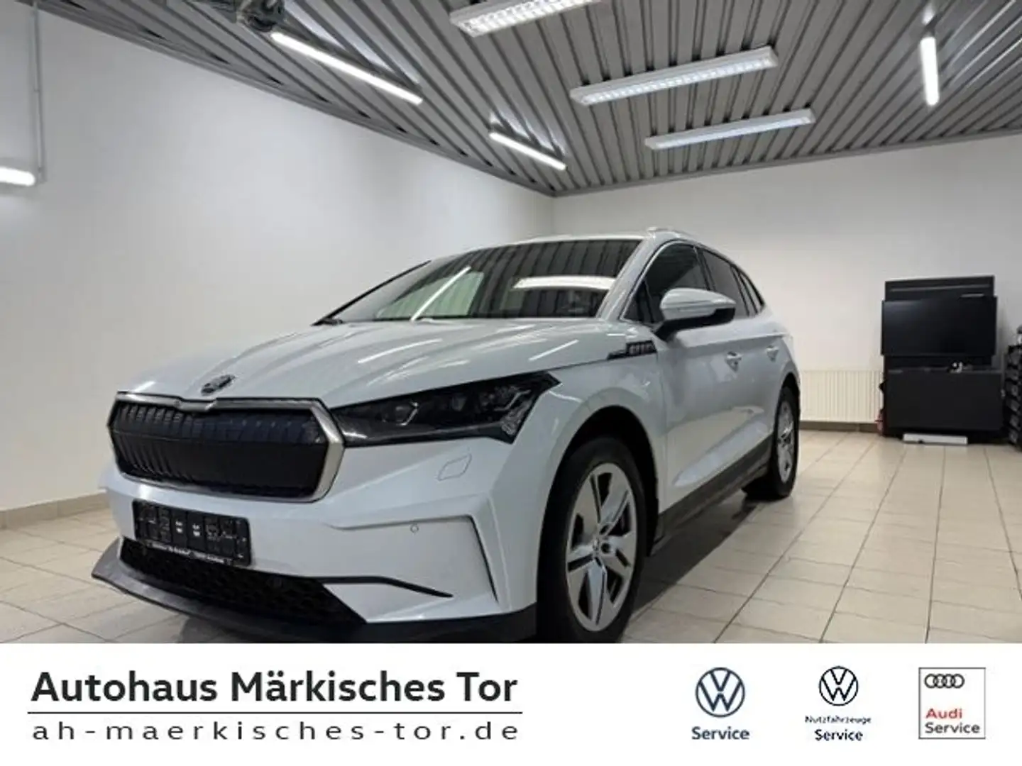 Skoda Enyaq iV 80 Suite+Kamerasystem 360° Weiß - 1