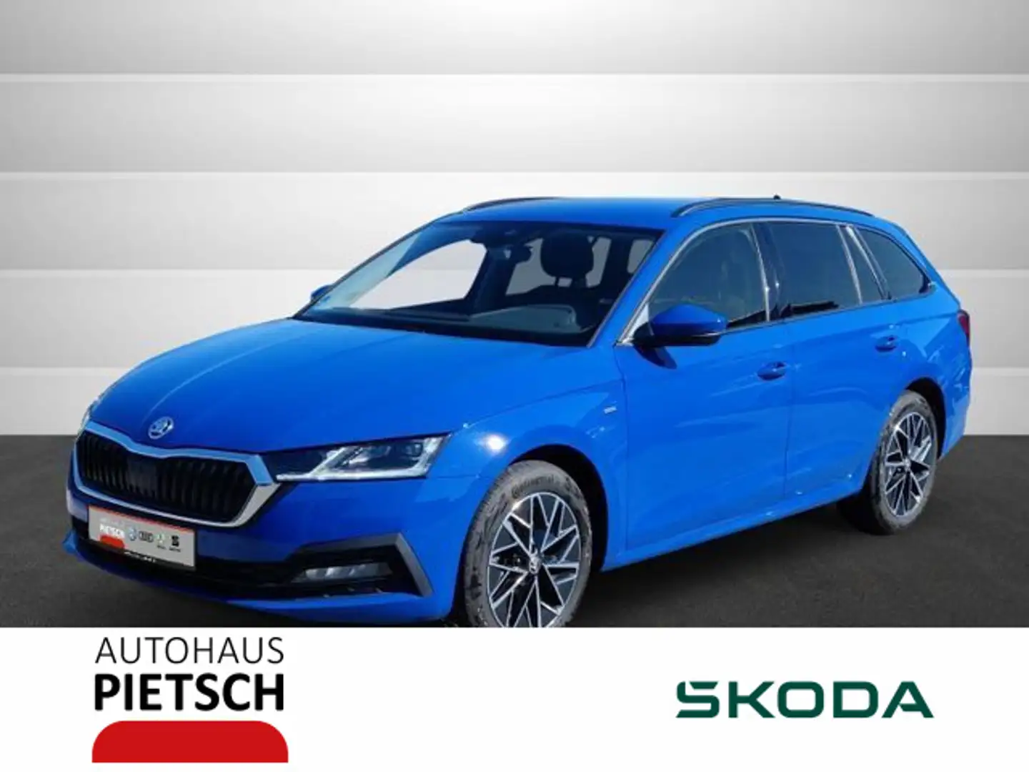 Skoda Octavia Combi 2.0 TDI Clever ACC Matrix Kessy Blau - 1