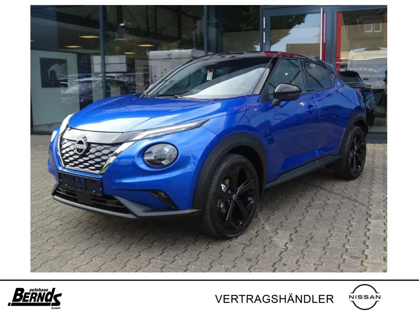 Nissan Juke 1.6 Hybrid Tekna BOSE KLIMAAUTO. PDC Voll-LED SHZ Blauw - 2
