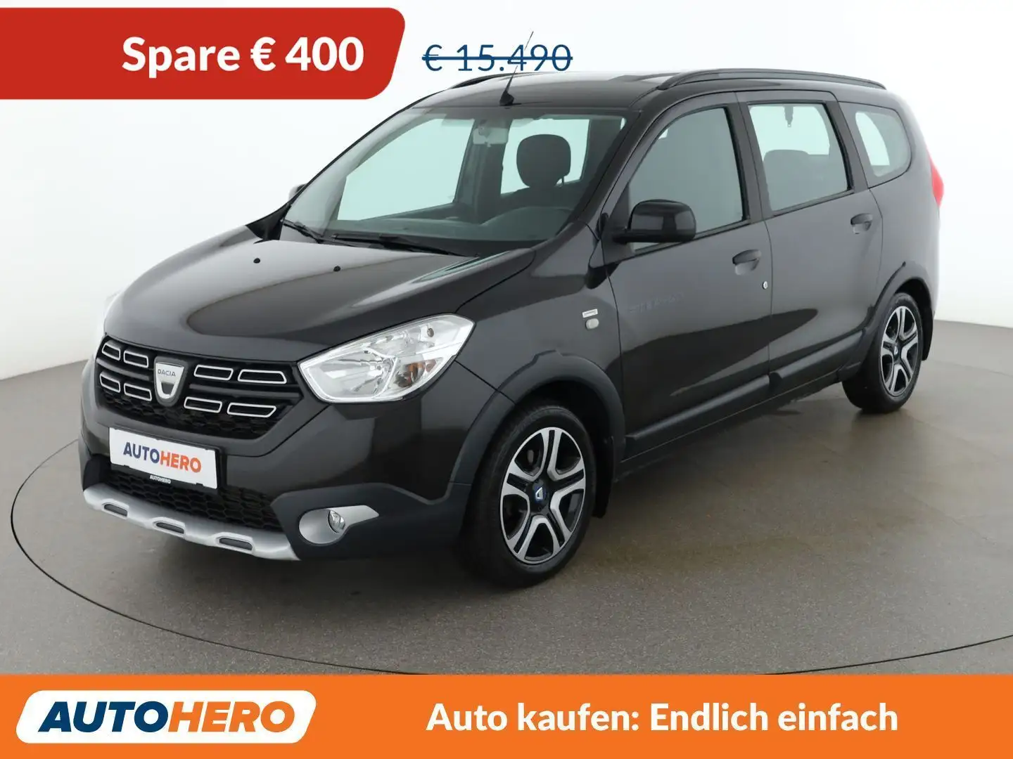 Dacia Lodgy 1.3 TCe Stepway Schwarz - 1